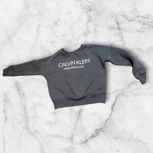 Kids Calvin Klein medium 8/10 dark grey crewneck